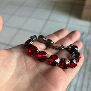 red bracelet